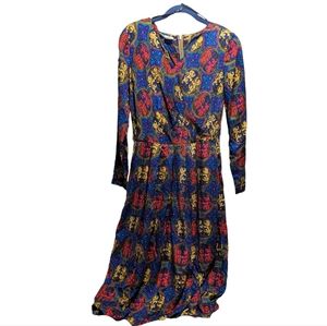 Stunning vintage Rayon Dress Size 14